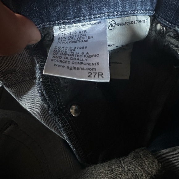 AG Adriano Goldschmied Contour 360 Dark Blue Skinny Jeans - Picture 5 of 7